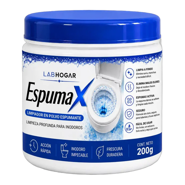 Oxígeno activo en forma de espuma