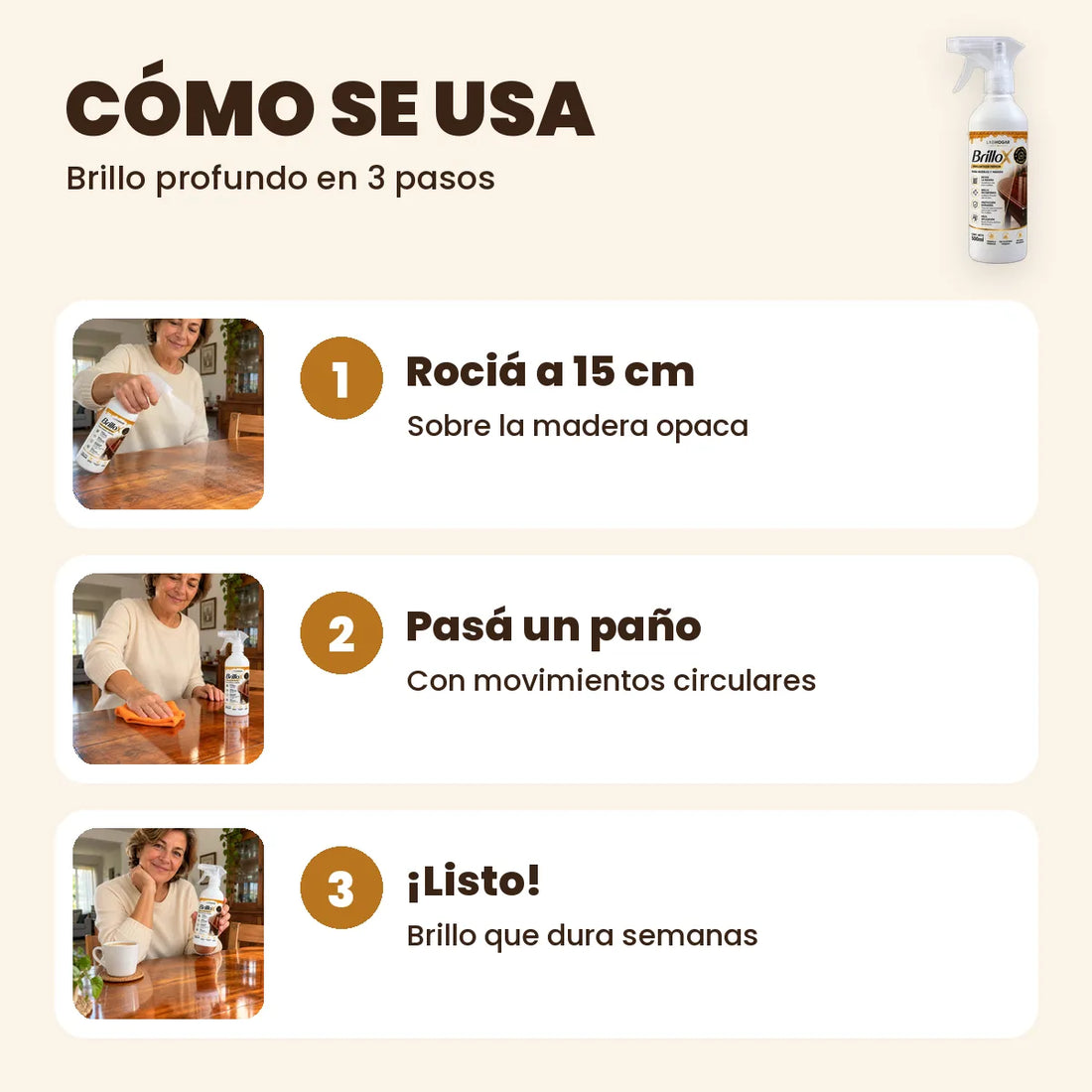 g brillox 4 como se usa