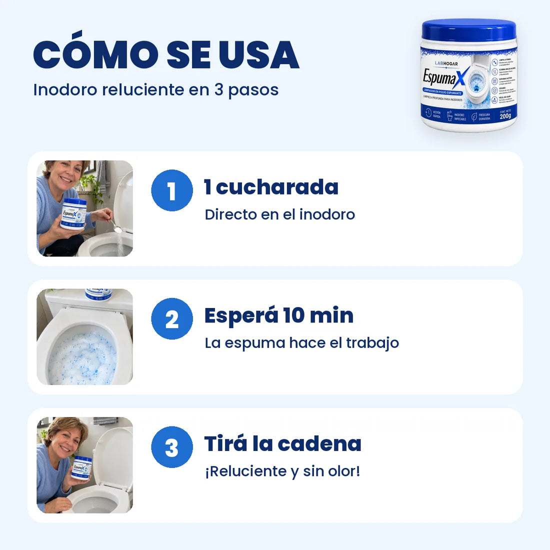 g espumax 4 como se usa