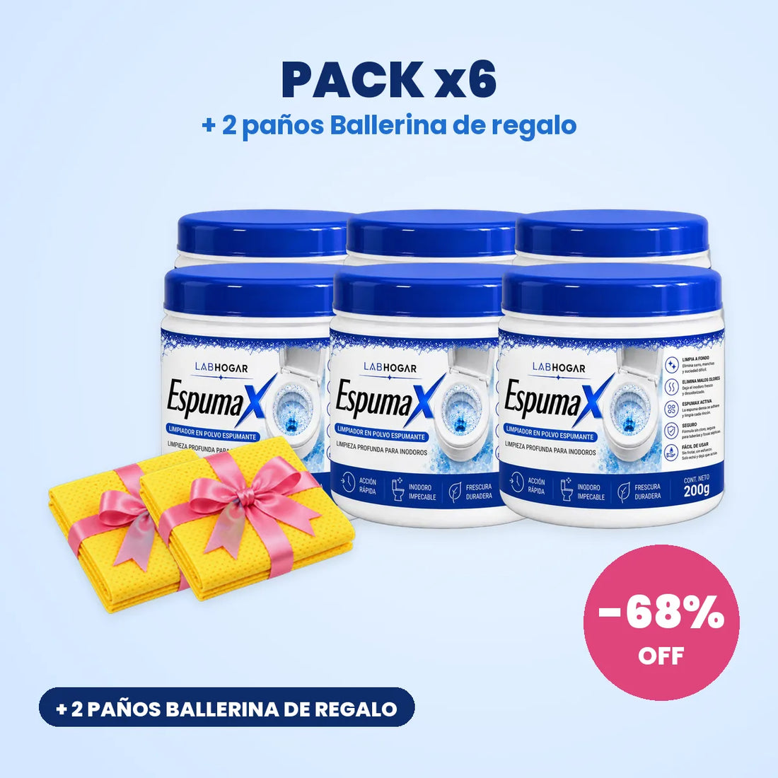 g espumax pack6