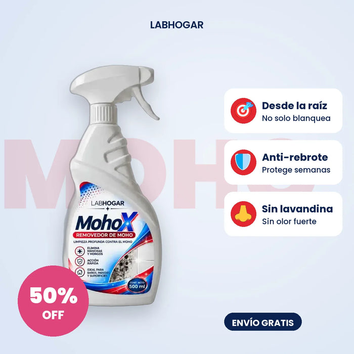 Mohox – Removedor de Moho para Baños, Paredes, Juntas y Azulejos